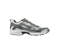 Mizuno - Lifestyle shoes - S.L.MXR Snow White/Silver/Balsam Green for Men in Leather - Size 9 UK Green 9 UK