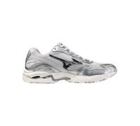Mizuno - Lifestyle shoes - Wave Rider 10 GF White/Black Sand/Lilac Hint for Men in Leather - Size 4,5 UK White 4.5 UK