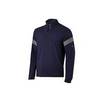 Mizuno Long Sleeve Hitting Jacket - Wind Resistant, Stretch Woven Fabric, Front and Side 1/4 Zip