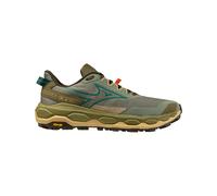 Mizuno - Men's trail running shoes - Wave Mujin 11 Sea Spray/Aventurine/Martini Olive for Men - Size 8,5 UK - Khaki Khaki 8.5 UK