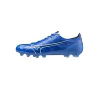 Mizuno Mens Alpha Elite Firm Ground Football Boots Rugby Laser Blue/White 8 (42)