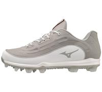 Mizuno Men's Ambition 3 Low TPU Baseball Cleats, White, 10.5 UK