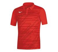 MIZUNO Men's Chiba Polo M T-Shirt, red, L