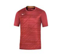 MIZUNO Men's Chiba Tee M T-Shirt, red, XXL