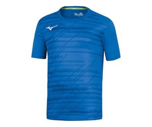 MIZUNO Men's Chiba Tee M T-Shirt, Royal, L