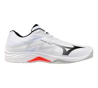 Mizuno Men's Lightning Select Volleyball Shoes, White/Black/Fiery Red, 8