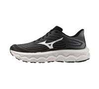 Mizuno Mens Men's Wave Horizon 8 Running Shoe, Black/White, 11
