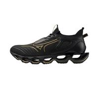 Mizuno Men's Wave Prophecy 14 Running Shoe, Black-gold, 7 UK
