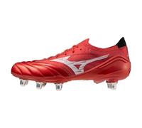 Mizuno Mens Morelia Neo IV Elite Adults Soft Ground Rugby Boots Red/White/Black 11 UK