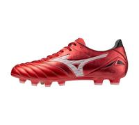 Mizuno Mens Morelia Neo IV Pro Adults Firm Ground Rugby Boots Red/White/Black 10 UK