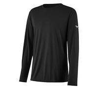 Mizuno Men's Nxt Long Sleeve Tee T-Shirt, Black, X-Large