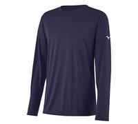 Mizuno Men's Nxt Long Sleeve Tee T-Shirt, Navy, Large