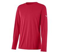 Mizuno Men's Nxt Long Sleeve Tee T-Shirt, Red, Small