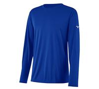 Mizuno Men's Nxt Long Sleeve Tee T-Shirt, Royal, Large