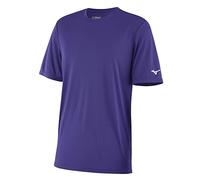 Mizuno Men's Nxt Short Sleeve Tee T-Shirt, Purple, Large