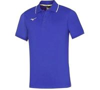 MIZUNO Men's Polo T-Shirt, White (Royal/White), L
