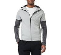 Mizuno Men's RB Sweat Hoodie Training, Gray/Black, M