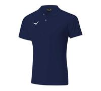 Mizuno Mens Shizuoka Free Time Polo Shirt - Navy - M - Navy - 65% Polyester/35% Cotton