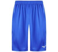 Mizuno Men's Stretch Waist Graphic Logo Blue Authentic Basketball Shorts | Size: 3XL Mizuno Blue 3XL