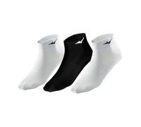 Mizuno Men's Training Mid 3p Unisex Socks, White/White/Black, L