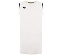 Mizuno Men's V-Neck White Sleeveless Authentic Basketball Vest | Size: Medium Mizuno White M
