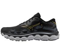 Mizuno Men's Wave Horizon 7 Running Shoe, Black/Citrus, 8 UK