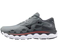 Mizuno Men's Wave Horizon 7 Running Shoe, Lead/Nickel, 9