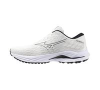 Mizuno Men's Wave Inspire 20 Project Zero Running Shoe, White/Black, 7.5 UK