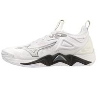 Mizuno Men's Wave Momentum 3 Volleyball Shoe, White/Black, 11 US