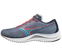 Mizuno Men's Wave Rebellion Running Shoe, India Ink-Scuba Blue, 8.5 UK