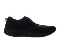 Mizuno Men's Wave Revolt 2 Lace-Up Black Synthetic Running Trainers | Size: 5.5 Mizuno Black 5.5