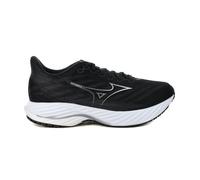Mizuno Mens Wave Rider 28 Running Shoe, Black-Silver, 9 UK