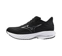 Mizuno Mens Wave Rider 28 Running Shoe, Black-Silver, 6 UK