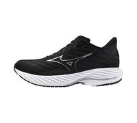 Mizuno Mens Wave Rider 28 Running Shoe, Black-Silver, 9 UK