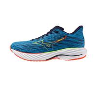 Mizuno Men's Wave Rider 28 Running Shoe, Blue Pace-Green Gecko, 12 UK