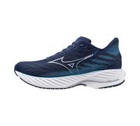 Mizuno Men's Wave Rider 28 Running Shoe, Estate Blue-White, 10