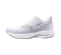 Mizuno Mens Wave Rider 28 Running Shoe, White-Ultimate Grey, 12 UK
