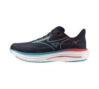 Mizuno Men's Wave Rider 29 Running Shoe, Odyssey Grey-Capri Breeze, 12 UK