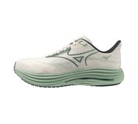 Mizuno Men's Wave Rider 29 Running Shoe, White-Bistro Green, 7 UK