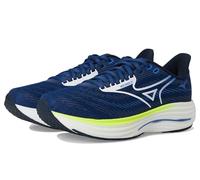 Mizuno Men's Wave Rider 29 Sneaker, Estate Blue/White, 11 UK