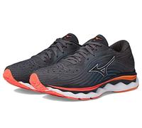 Mizuno Mens Wave Sky 6 Running Shoe, Iron Gate-Nimbus Cloud, 10