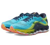Mizuno Men's Wave Sky 7 Running Shoe, Jet Blue-White, 7.5