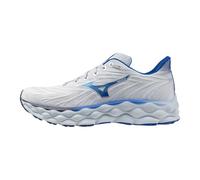 Mizuno Men's Wave Sky 8 Running Shoe, Plein Air/Laser Blue, 12 Wide