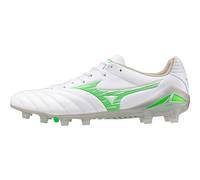 Mizuno Mens Monarcida Neo III Pro FG Firm Ground Football Boots White/Neon Green 10