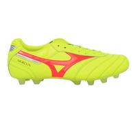Mizuno Morelia II Japan FG Lace-Up Yellow Synthetic Mens Football Boots P1GA2401
