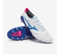 Mizuno Morelia Neo IV Elite Adults Firm Ground Football Boots 10.5(45.5) White