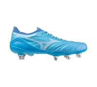 Mizuno Morelia Neo IV Beta Elite SI Rugby Boots, Celeste Blue, UK 13