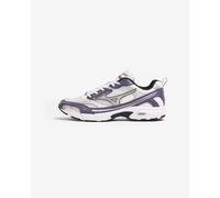 Mizuno - Lifestyle shoes - S.L.MXR Snow White/Silver/Graystone for Men in Leather - Size 10 UK - Purple Purple 10 UK