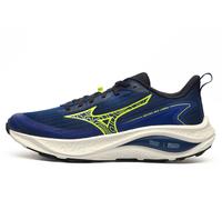 Mizuno Neo Lumina Men's Trail Running Shoes Men's | Running Trainers | Navy / Lightning Yellow | UK Size 9