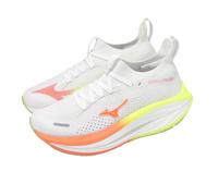 Mizuno Neo Vista 3 White Orange Women Road Running Jogging Shoes J1GW2610-71